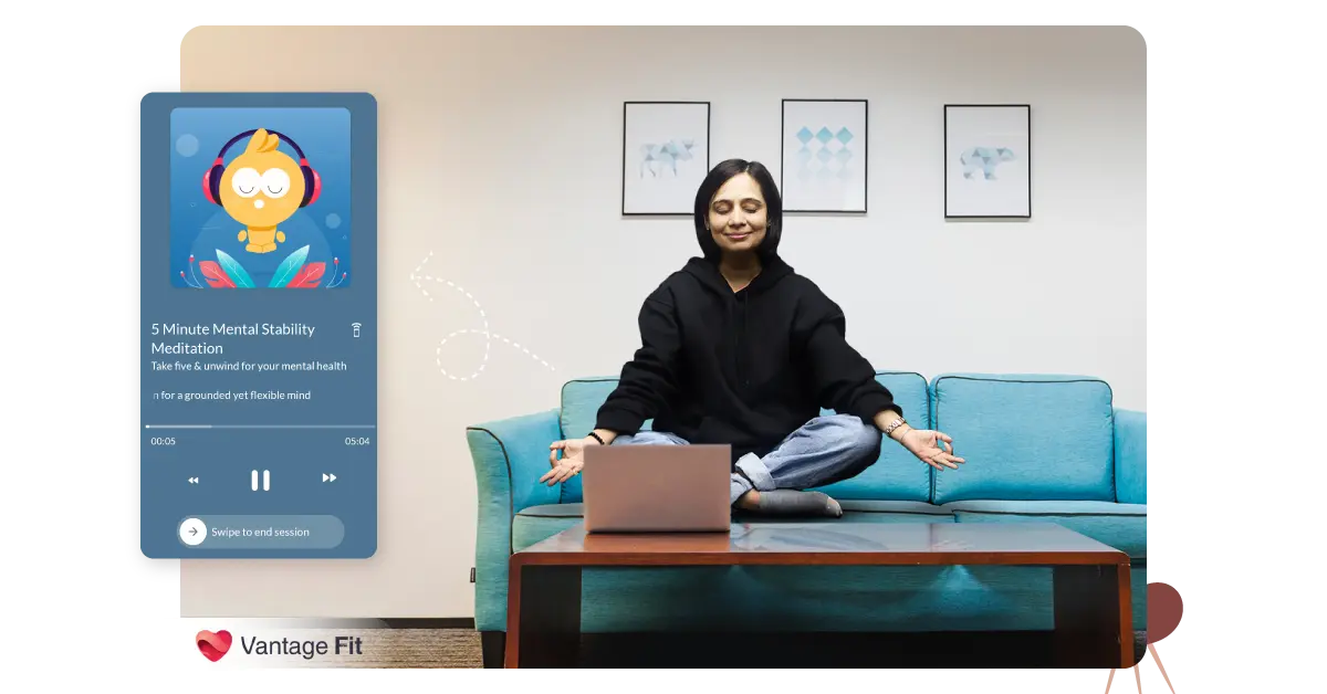 mindfulness meditation at work with Vantage fit.webp