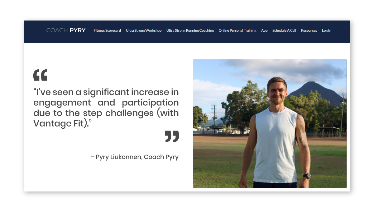 Pyry Liukonnen's testimonial OF Vantage Fit.png