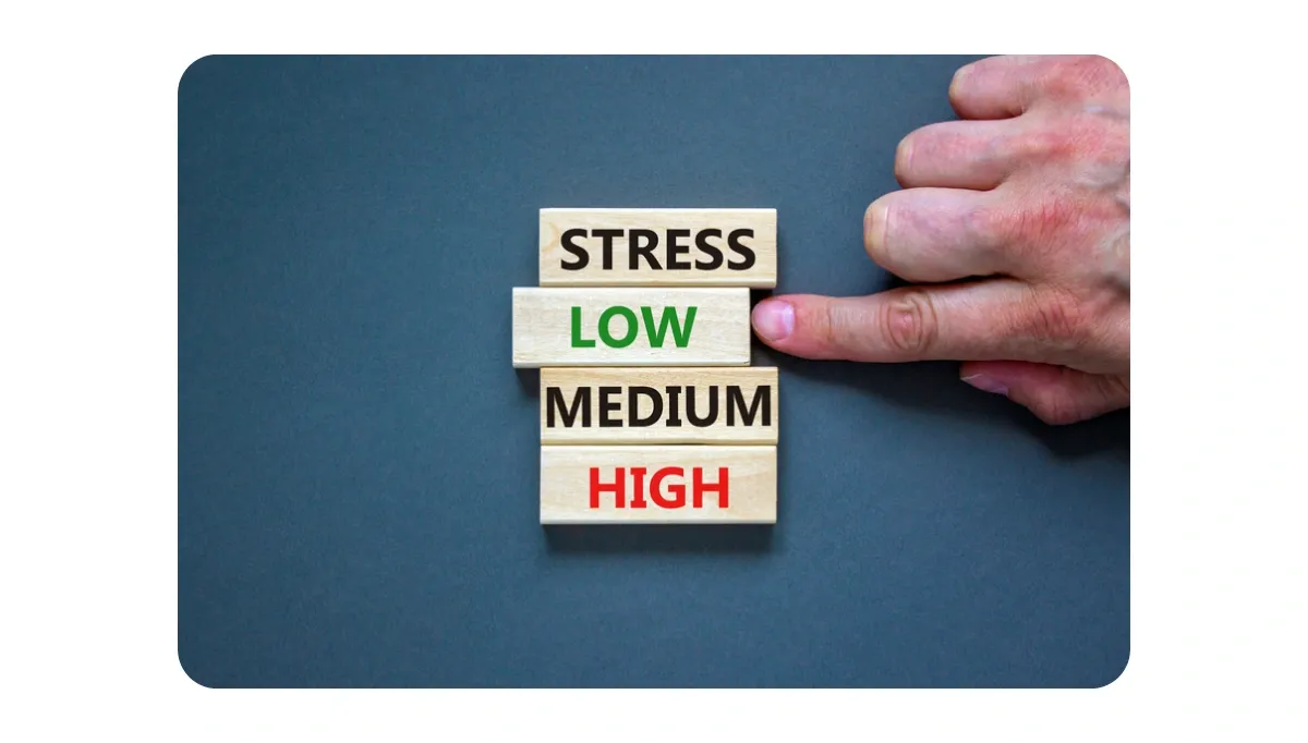 It lowers stress hormone levels, primarily cortisol