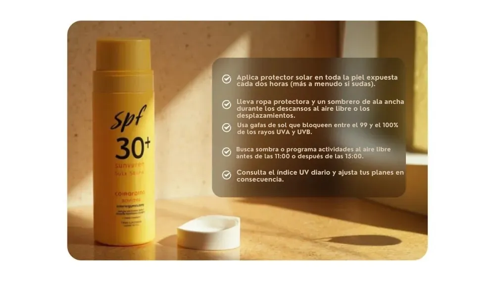 Reto protección solar en el trabajo - Escudo Solar